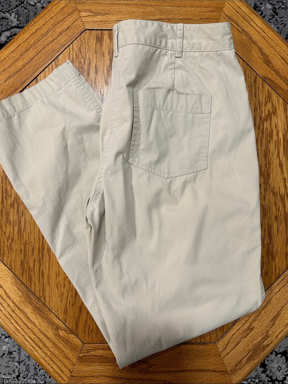 *BROOKS BROTHERS* Beige Casual Straight Leg Pants Size 8
